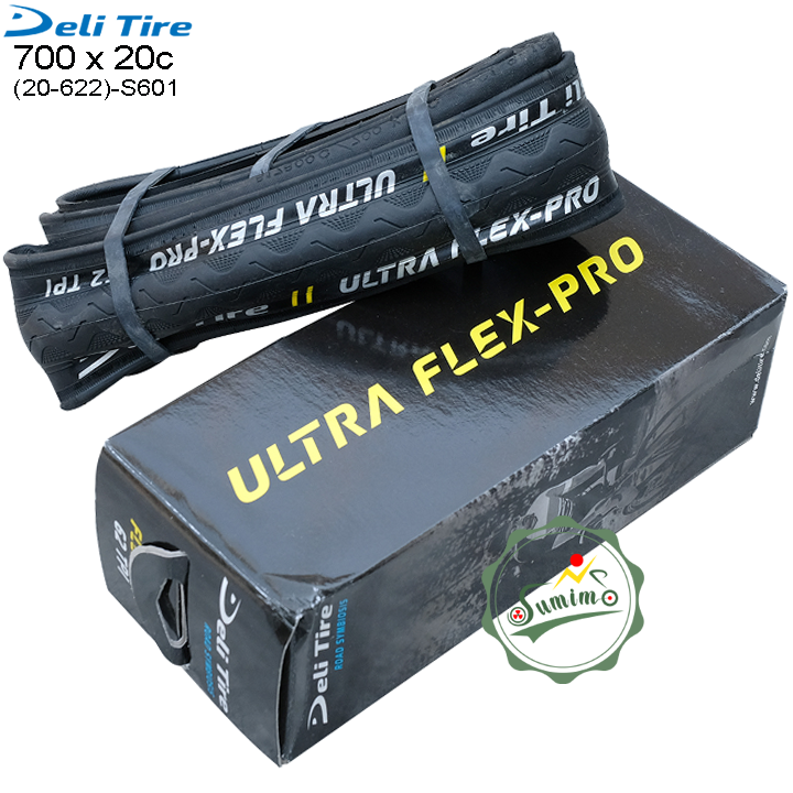 Vỏ xếp DELI 700x20c Ultra Flex-Pro S-601 gai sóng