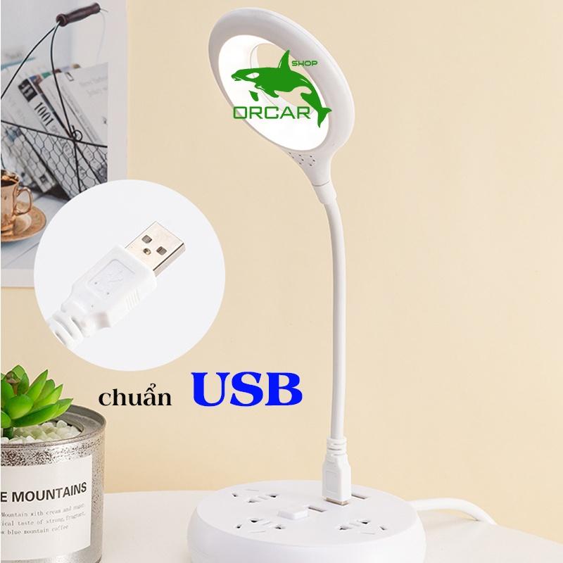 Đèn đọc sách mini USB ánh sáng trắng 2.5W 12 bóng LED