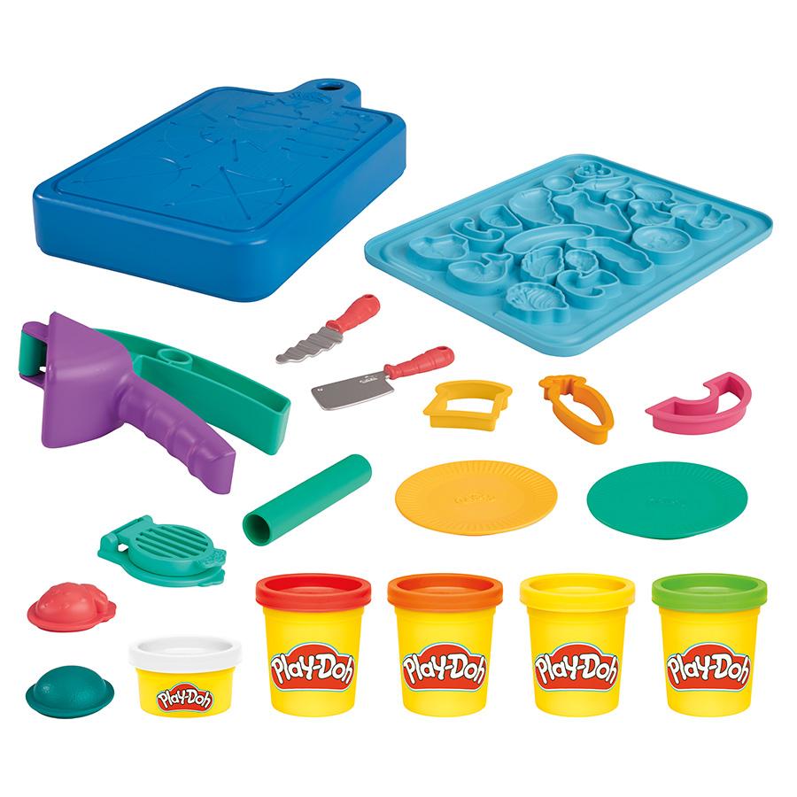 Đồ Chơi Bộ Playdoh Bé Học Làm Đầu Bếp Nhí PLAYDOH F6904