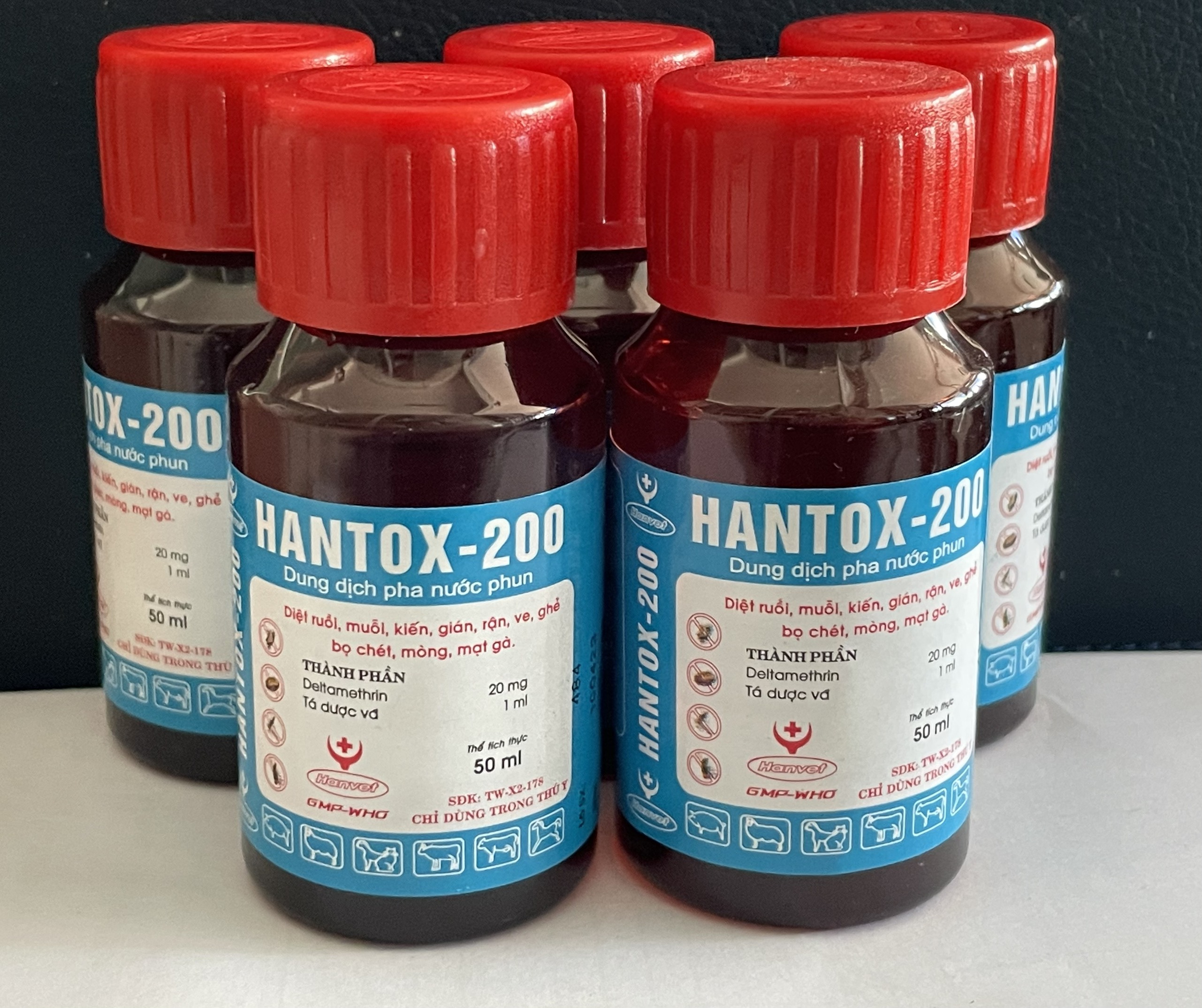 HANTOX 200 50ML - DIỆT RUỒI, MUỖI, KIẾN, GIÁN, RẬN