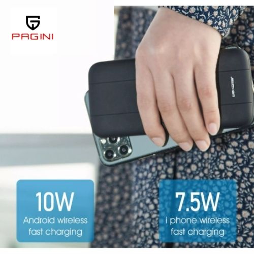 Pin sạc dự phòng không dây Pagini WK WP-133 10000mAh - Hàng nhập khẩu