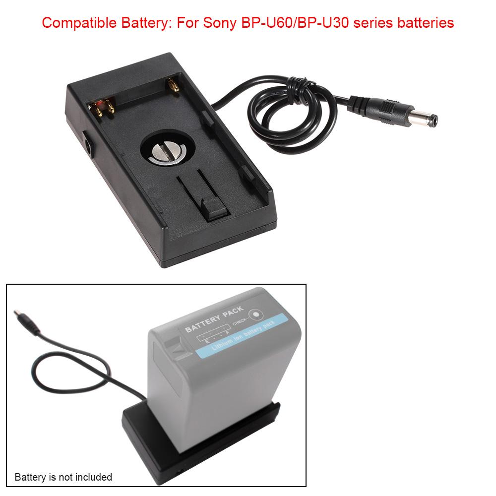 Tấm nguồn gắn pin cho Máy ảnh BlackMagic BMCC 4K BMPCC cho Sony BP-U60 / U30