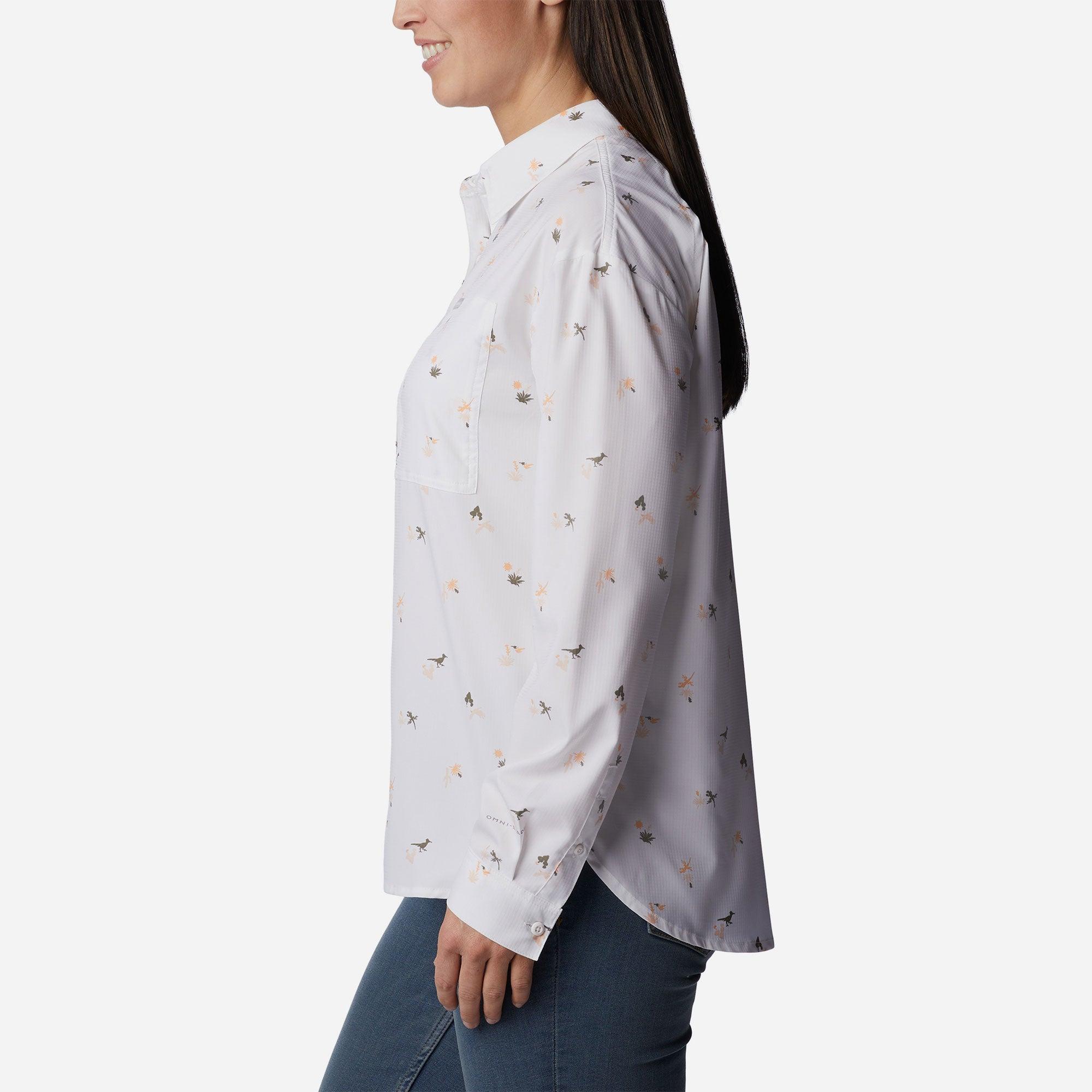 Áo sơ mi dài tay nữ Columbia Silver Ridge Utility™ Patterned - 2033351101