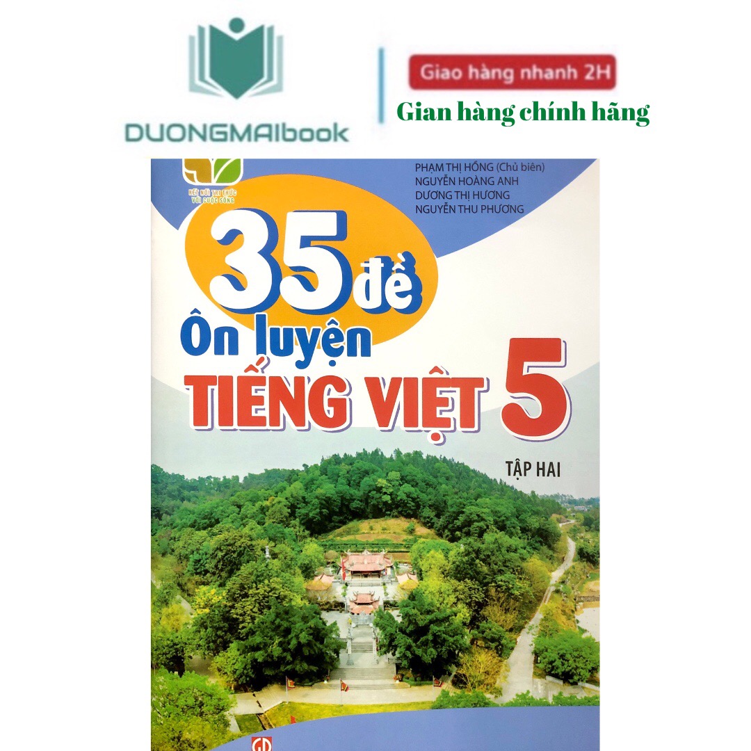 Sách - 35 đề ôn luyện Tiếng Việt 5 Kết nối tri thức (bán kèm 1 bút chì)