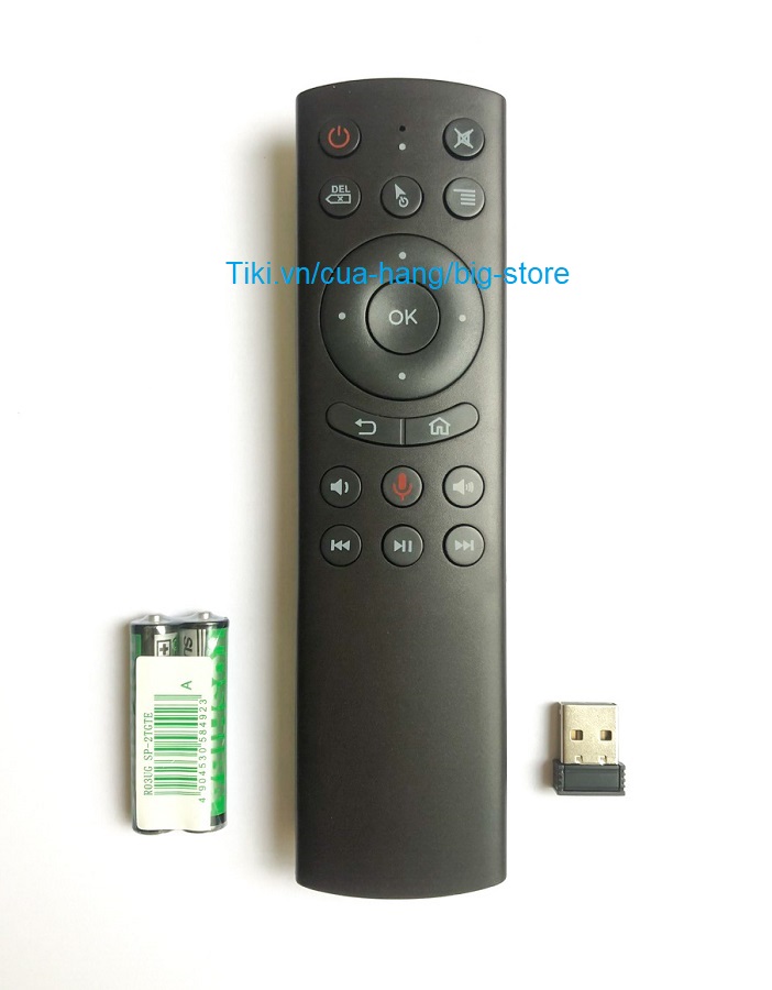 Remote Có Con Trỏ Chuột Bay Điều Khiển Tivi, Vi Tính, Hộp TV, Dành Cho Android ,Windows, MacOS