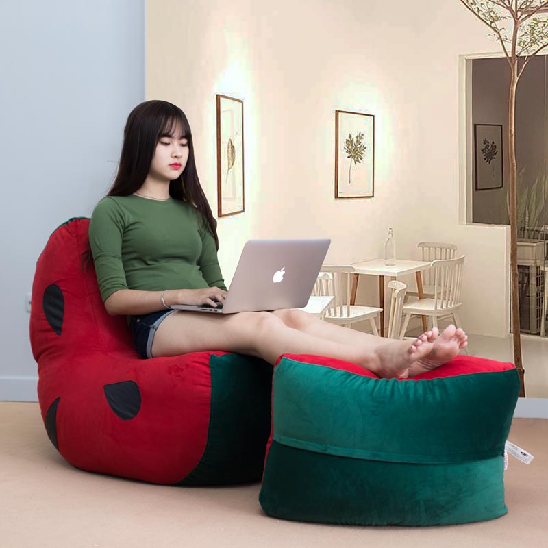 Ghế Lười Hình Dưa Hấu - The Beanbag House