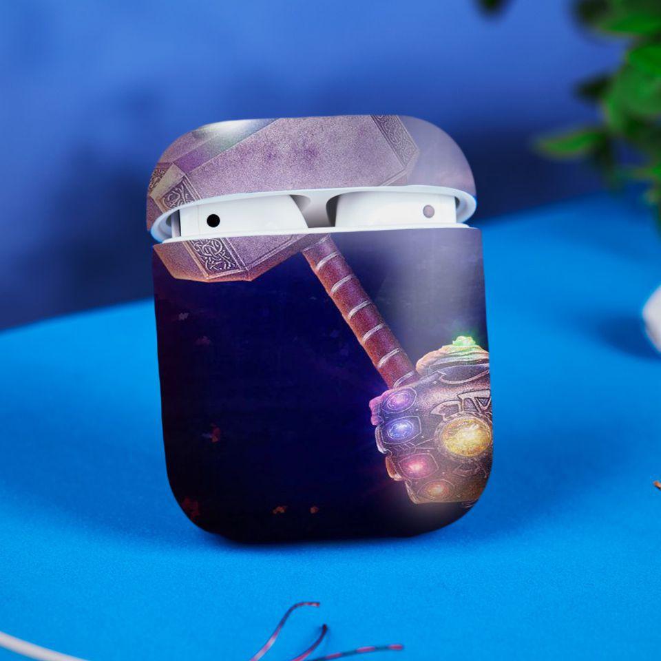 Miếng dán skin cho AirPods in hình Avenger - AVG-0x1003 (AirPods ,1 2, Pro, TWS, i12)