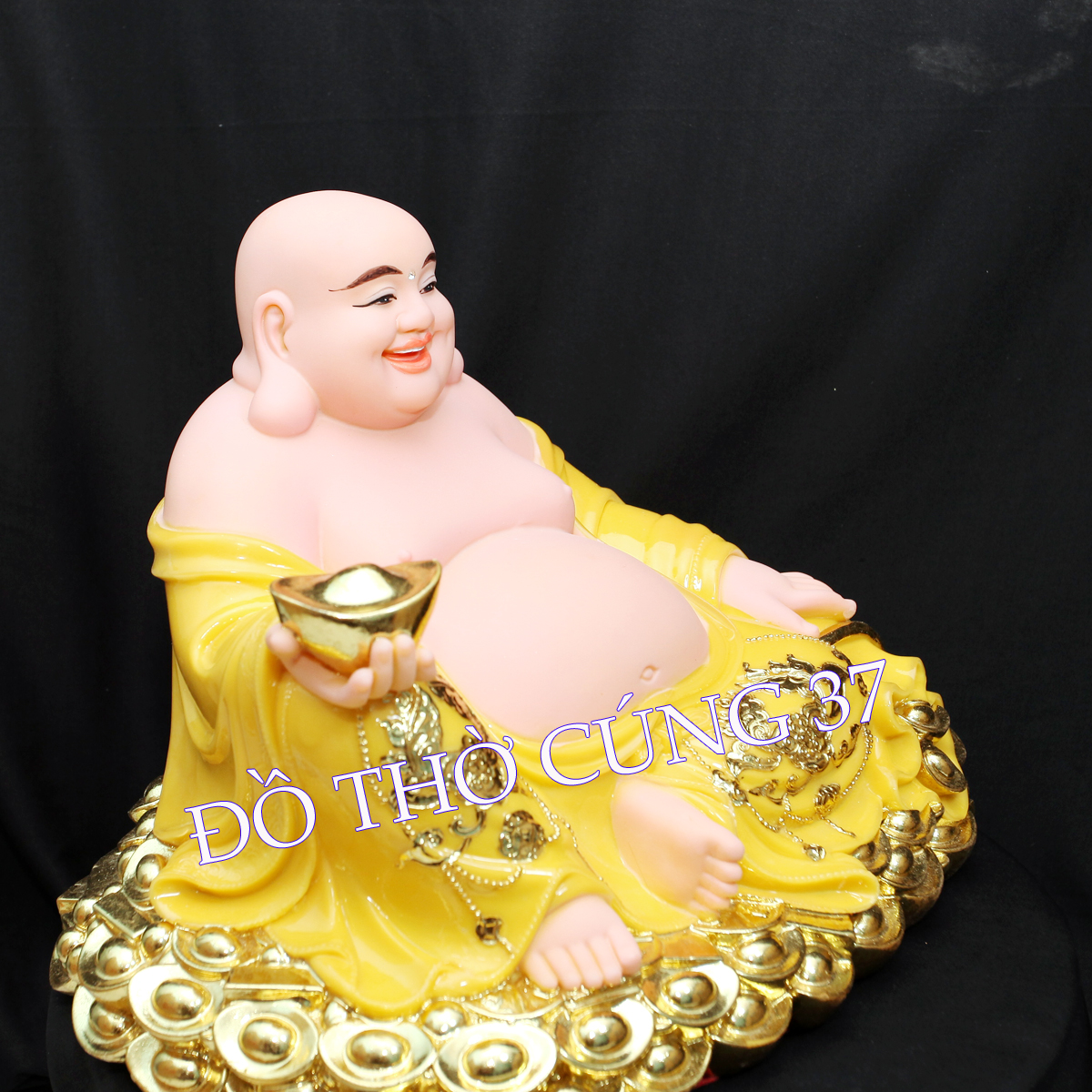 TƯỢNG PHẬT DI LẠC - ÁO VÀNG