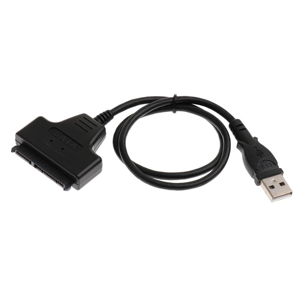 USB to mSATA Adapter, mSATA to SATA 2.5'' Adapter Card Cable, Support 50mm Mini SATA SSD