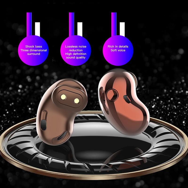 Tai Nghe Không Dây Bluetooth 5.1 TWS Tai Nghe Có Micro Bluetooth Stereo Tai Nghe Cho IOS Samsung Buds Live
