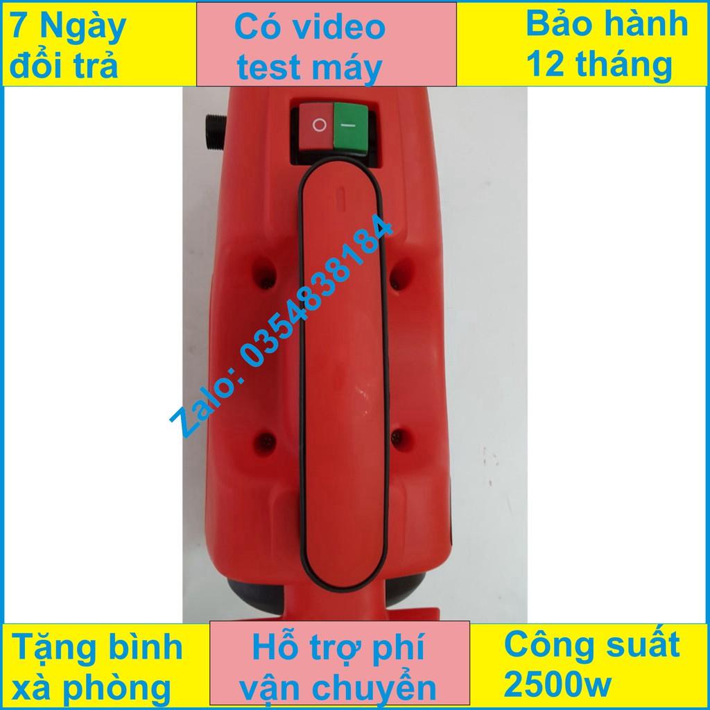 Máy rửa xe SAKURA tặng phujkieenj theo máy đầy đủ.có súg dài gần nửa mét và bình bọt