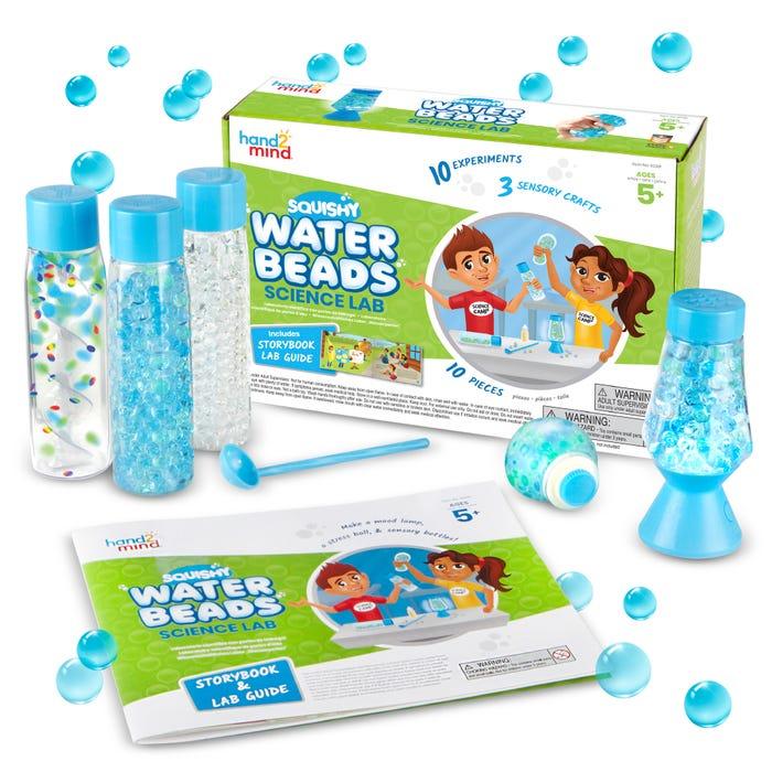 Educational Insights Phòng thí nghiệm khoa học mềm dính - Squishy Water Beads Science Lab