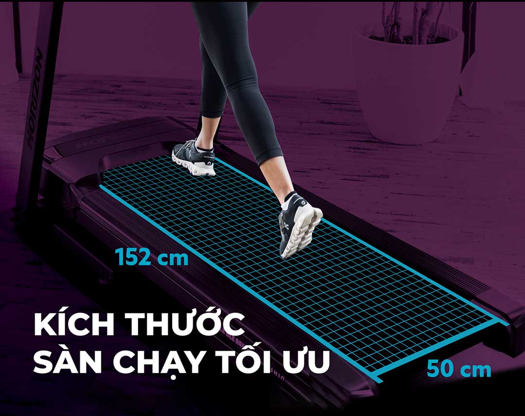 Máy Chạy Bộ Điện Mỹ HORIZON 7.0AT-24