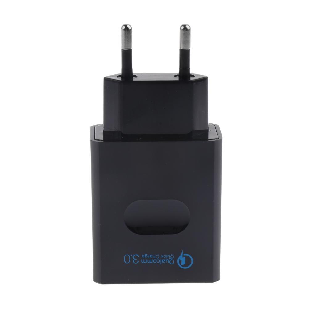 QC3.0 USB Wall Charger Universal Quick Charge Phone Power Adapter EU Plug