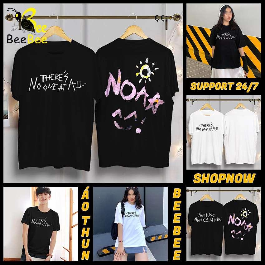 Áo thun, áo phông in hình nam nữ form rộng in hình sau lưng anh có ai kìa-TNOA001