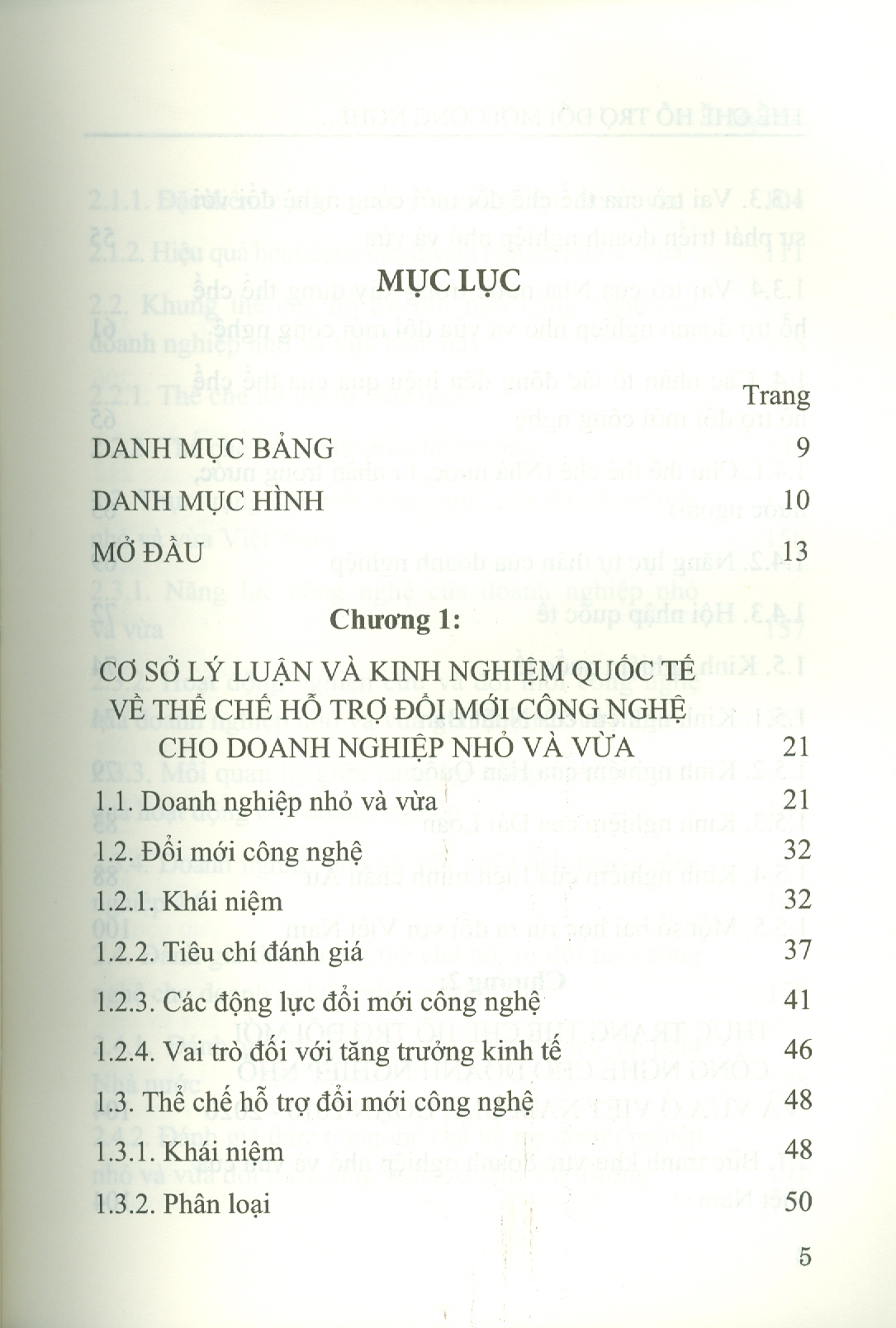 Thể Chế Hỗ Trợ Đổi Mới Công Nghệ Cho Doanh Nghiệp Nhỏ Và Vừa Việt Nam Trong Bối Cảnh Mới (Sách chuyên khảo)