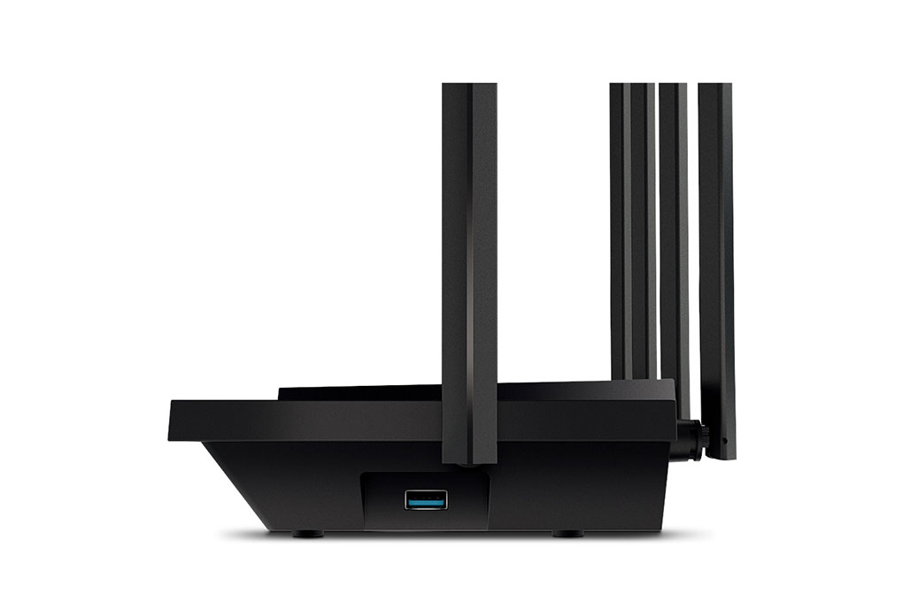 Bộ Phát Sóng Wifi Router Chuẩn Wifi 6 AX5400 Băng Tần Kép TP-Link Archer AX73 Đen - Hàng chính hãng