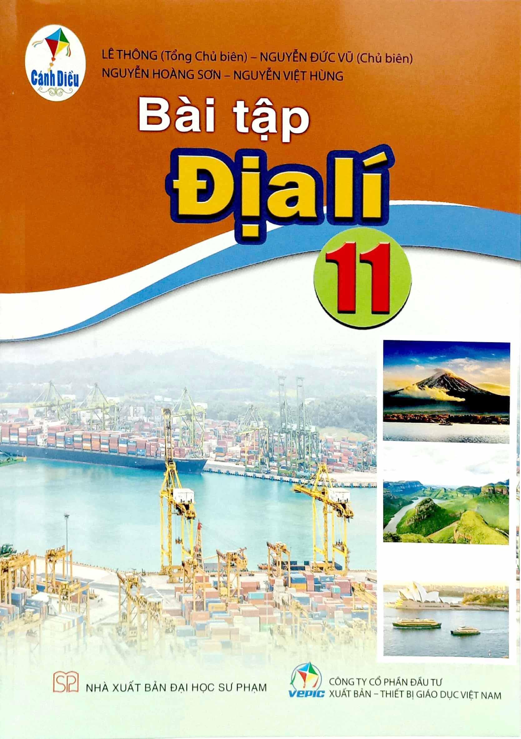 Sách Giáo Khoa Bài Tập Địa Lí 11 (Cánh Diều) (Chuẩn) - ảnh 7