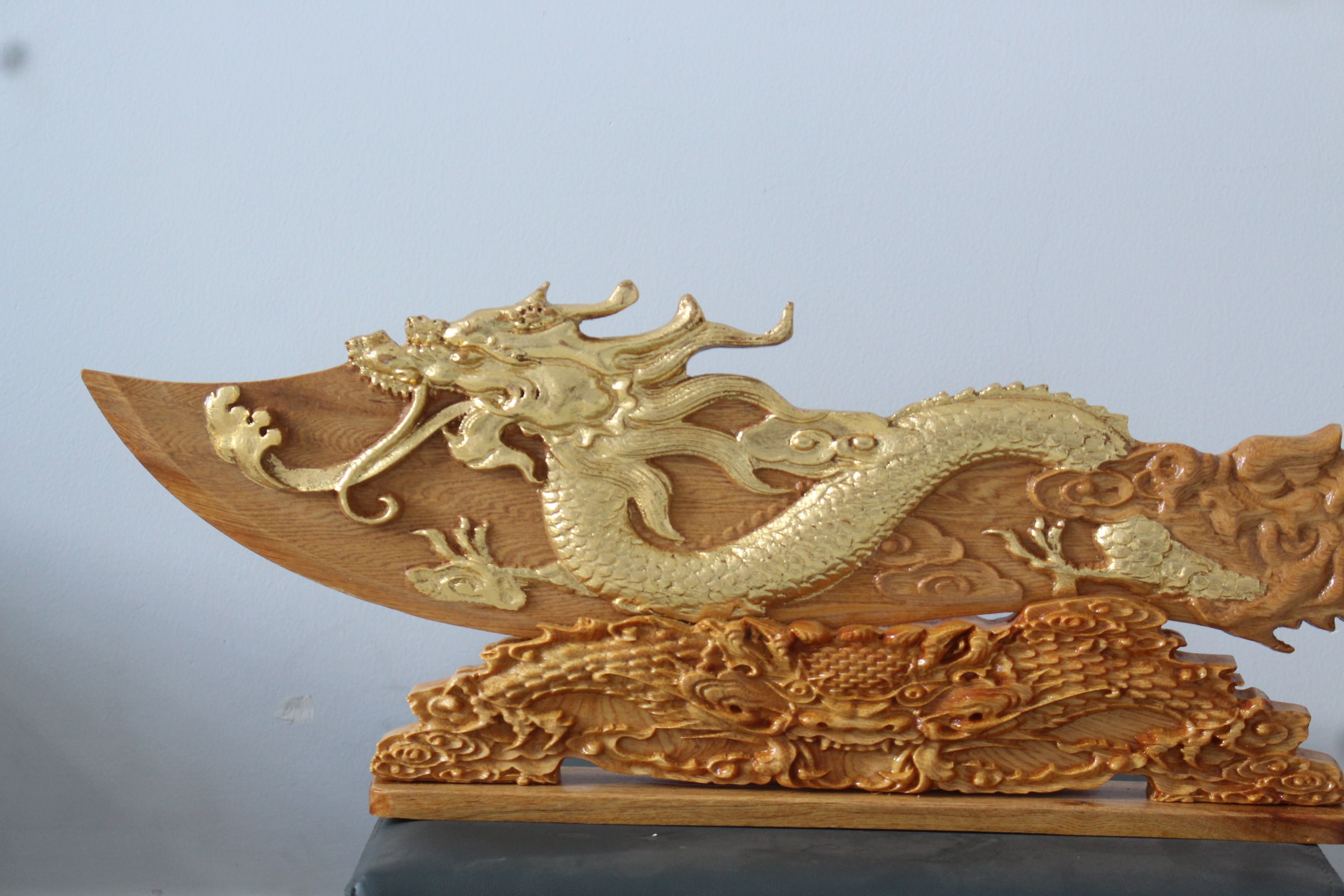 ĐAO GỖ pomu phong thủy dài 73cm