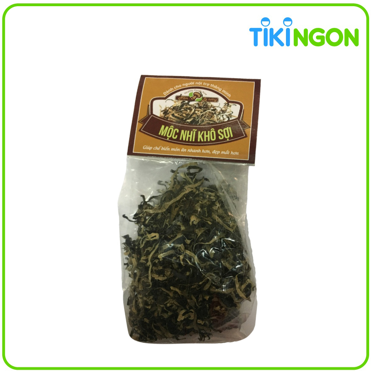Nấm Mộc Nhĩ Khô Sợi Lý Tưởng Việt 70g