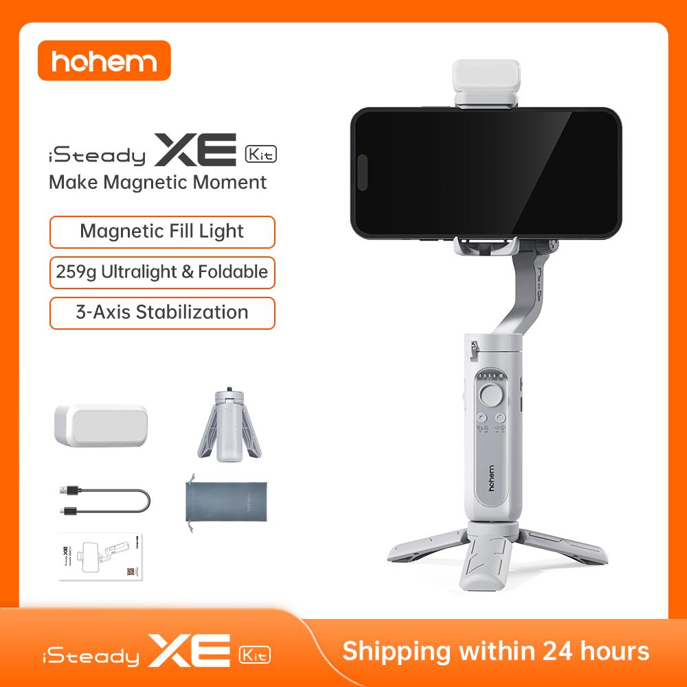 Hohem isteady xe kit điện thoại thông minh gimbal 3 trục ax