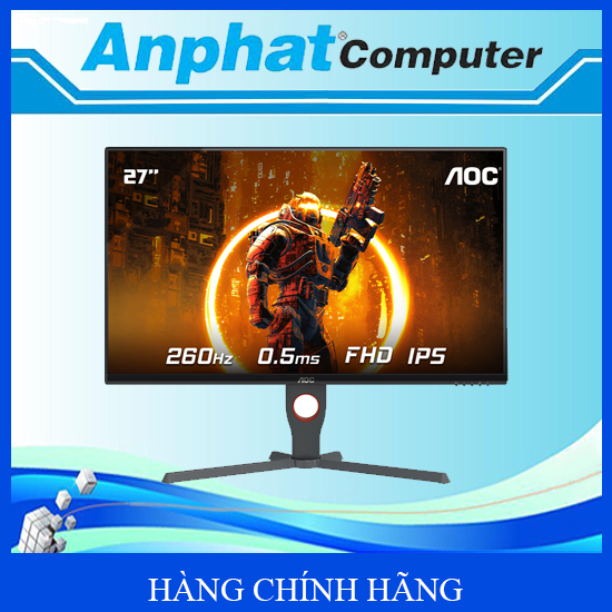 Màn Hình LCD AOC 27G10ZE/74 (27 inch - IPS - FHD - 260Hz - 0,5 ms) – Hàng Chính Hãng