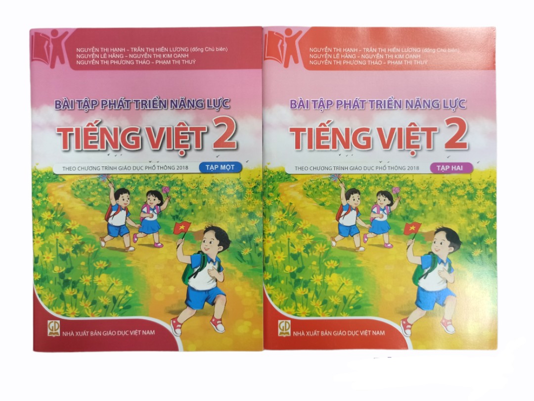 Combo Bài Tập Phát Triển Năng Lực Tiếng Việt Lớp 2 Tập 1+2