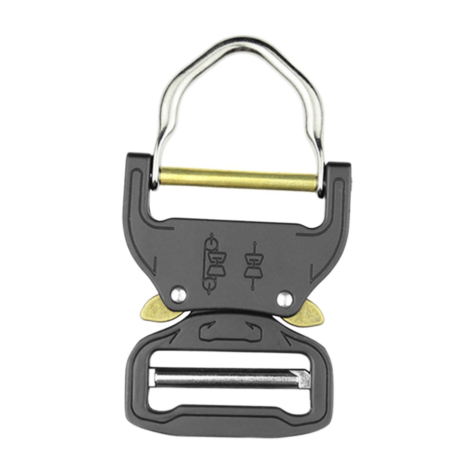 Quick Release Buckle 1.5inch Belt Buckle Hook for Luggage Strap Backpack Bag