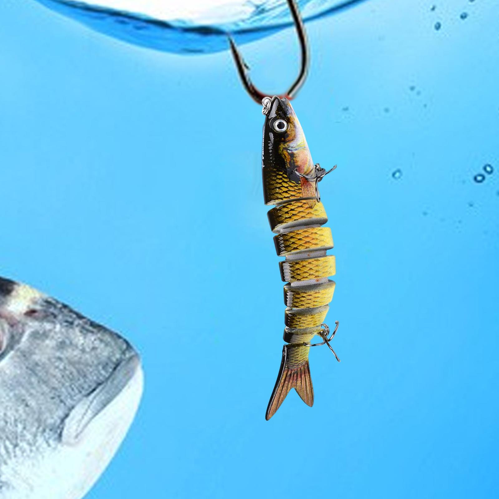 Bass Fishing Lure Topwater Bass Lures Fishing Lures Multi Jointed Swimbait Lifelike Hard Bait