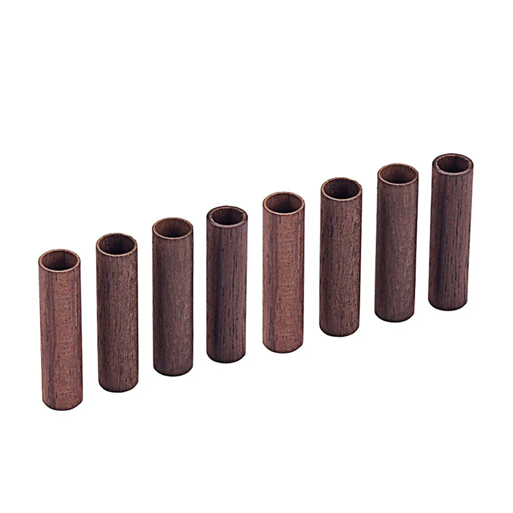 8pcs Rosewood Guitar Truss Rod Hollow Pipe Guitar Neck Replacement Accessory