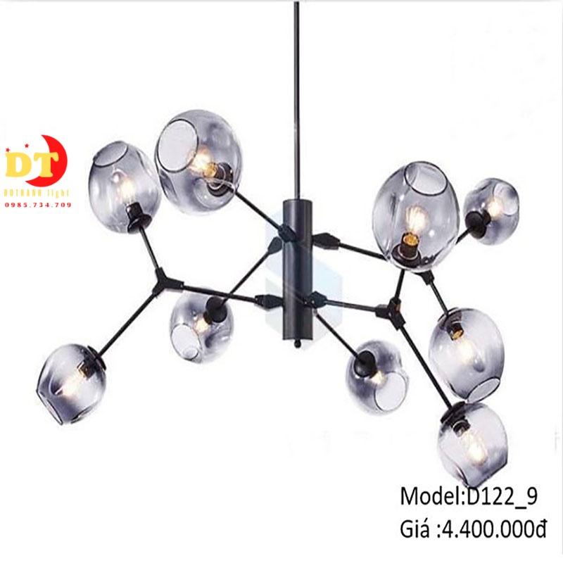 Đèn chùm phòng khách,bàn ăn phong cách hiện đại HTLQ