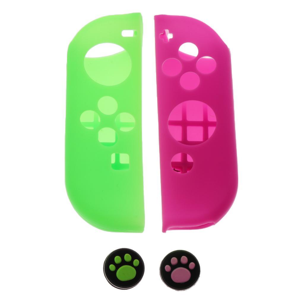 Soft Case + Thumbstick Cap for Nintendo Switch Joy-con