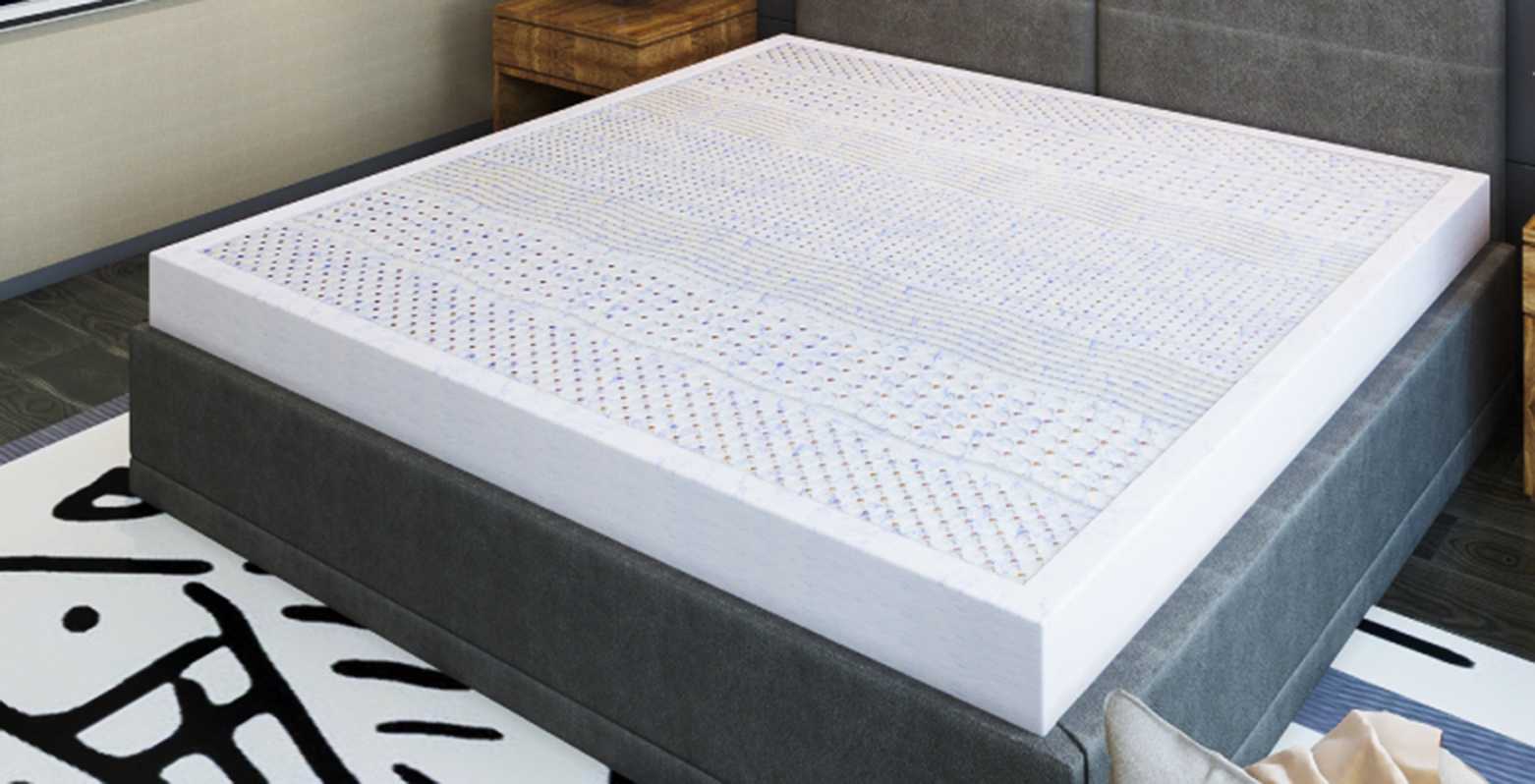Nệm cao su Kim Cương COOLUX - 7’Zone Gel làm mát 160x200x5cm