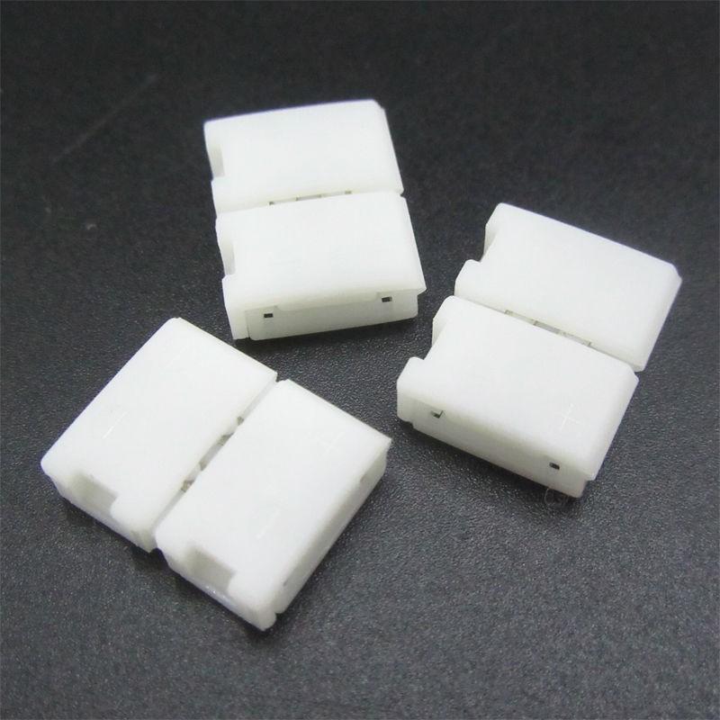 Set 10 Đầu Nối Đèn Led 10mm 2 Pin Cho Dây Đèn Led 5050,5630,5730