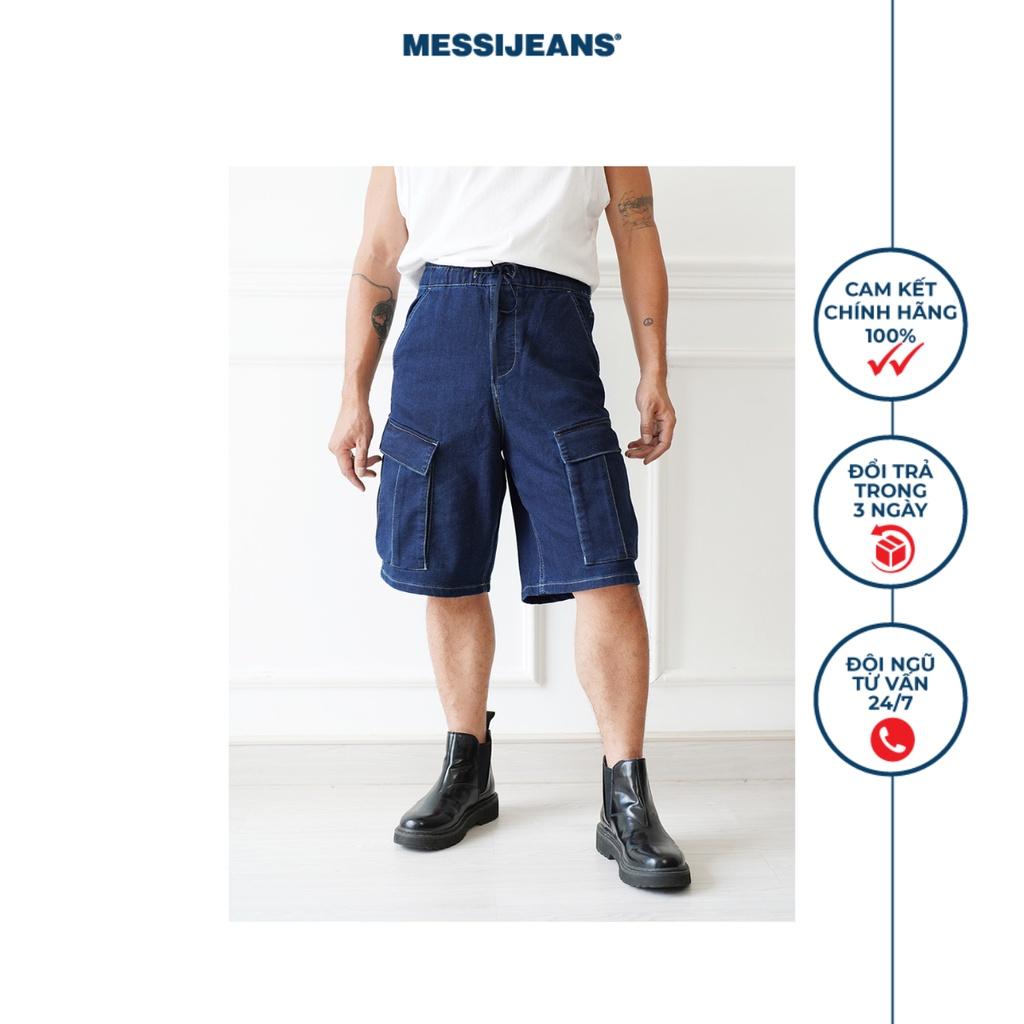 Quần nam short jeans 6 túi MJF0138 Messi Jeans