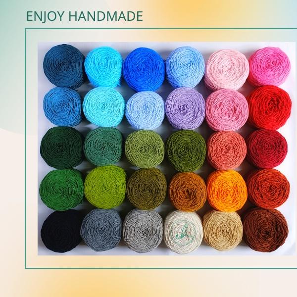 Dây thừng macrame cotton TÔNG NÓNG 3 xoắn, 3mm / 5mm, 0.5kg