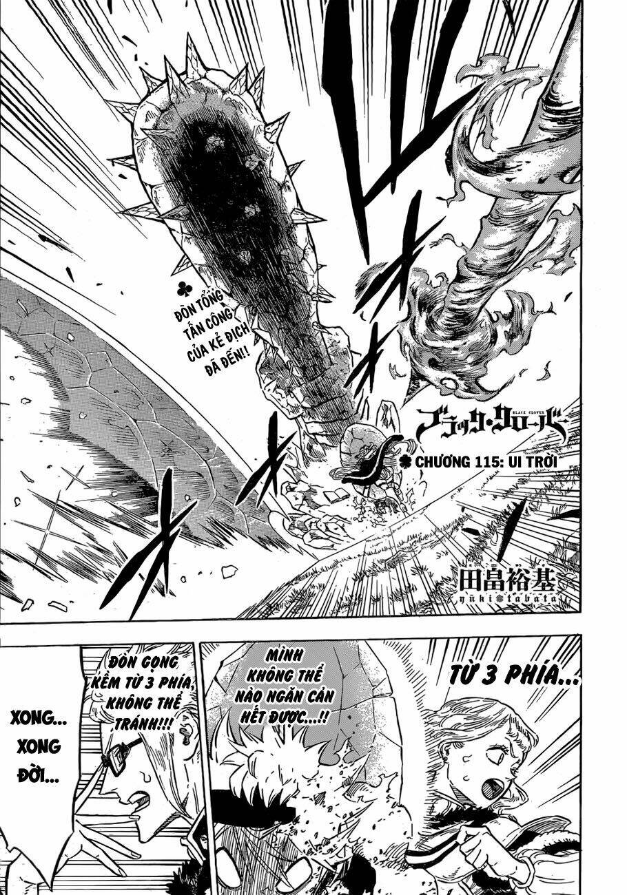 black clover - pháp sư không phép thuật chapter 115 1