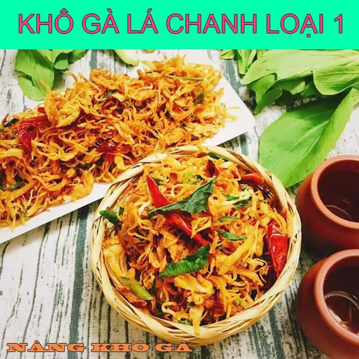 KHÔ GÀ LÁ CHANH | ĐỒ ĂN VẶT NÀNG KHÔ