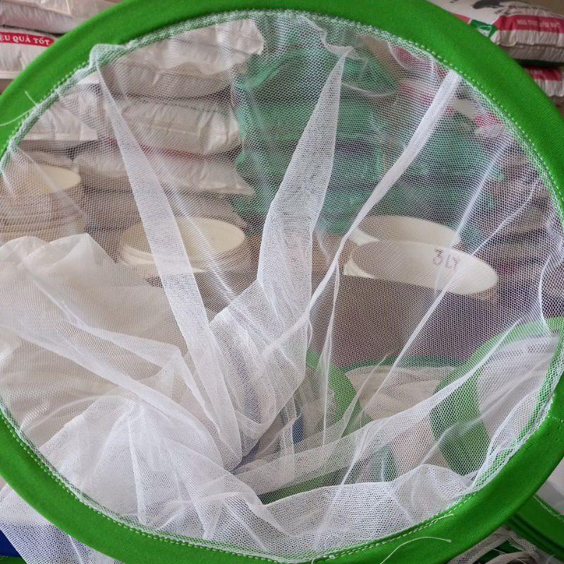 Vợt xúc cá loại có tùng, vợt lọc cá, xúc bobo ,vợt dài 30cm 1 cái