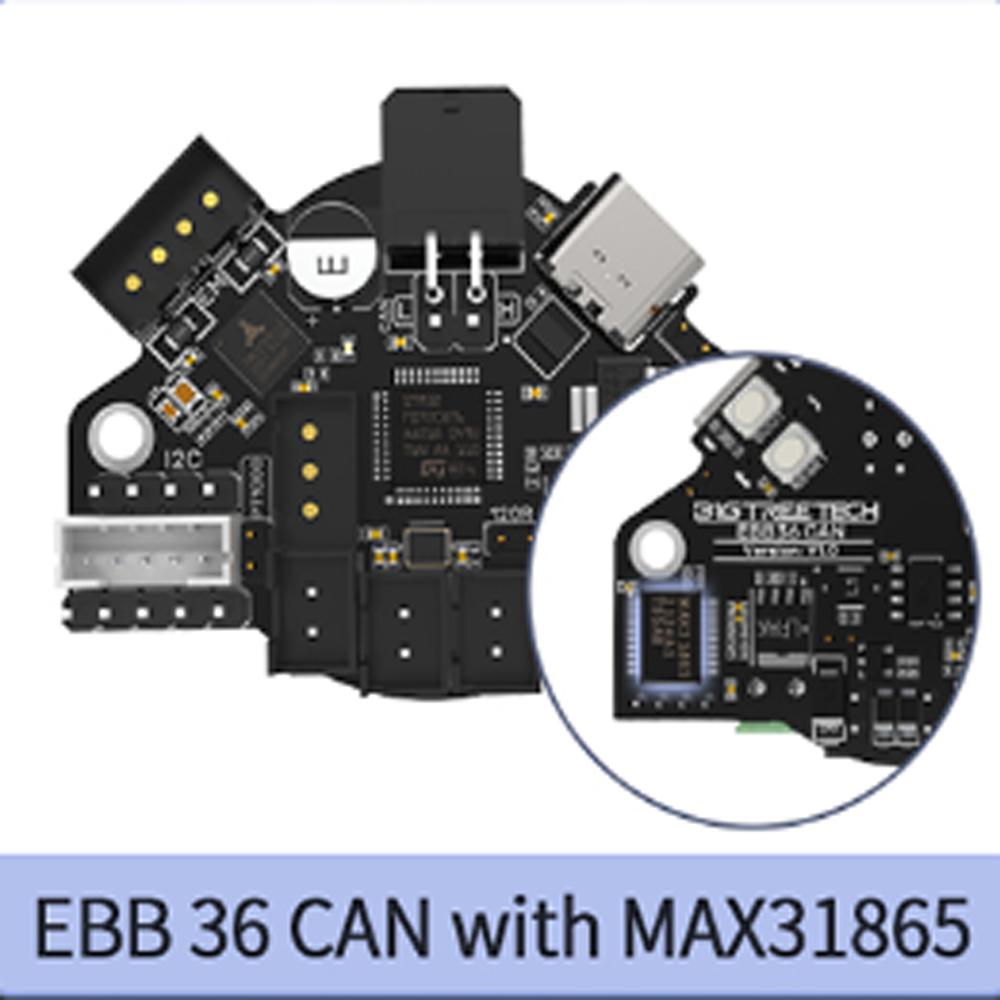 BIGTREETECH EBB36 EBB42 CAN trên máy bay TMC2209 Max31865 ADXL345 Gia tốc kế cho máy in 3D Raspberry Pi Ender3