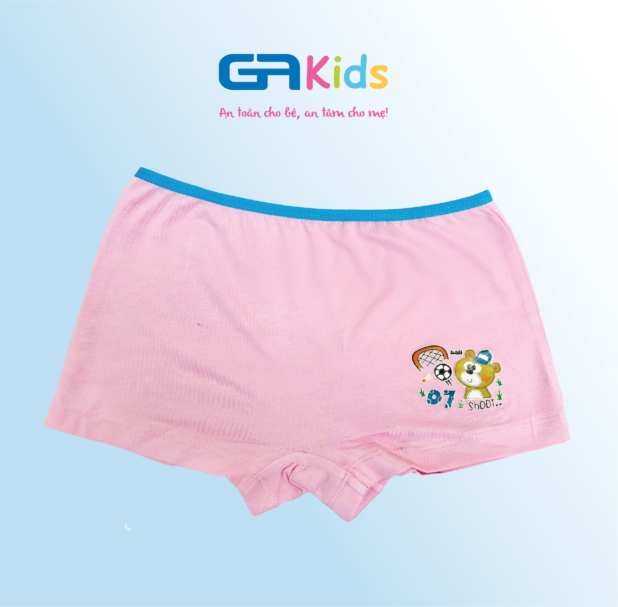 Set 7 Quần Lót Boxer Bé Trai GAKIDS - Cotton Cao Cấp, Thấm Hút Tốt, Thoải Mái Cho Bé Năng Động Cả Ngày