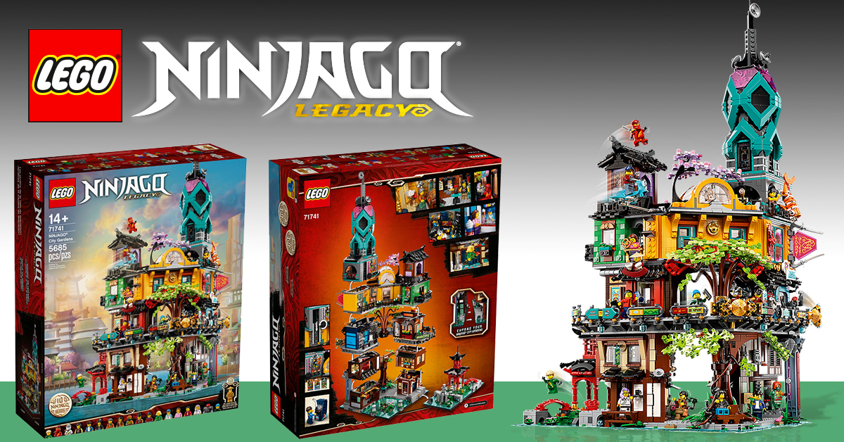 LEGO Ninjago - 71741 - Vườn Thành phố Ninjago (5685 chi tiết)