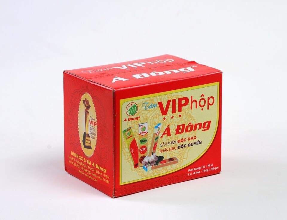 Mua 1 hộp tăm vip, tặng ngay vỉ 30 gói tăm vip'