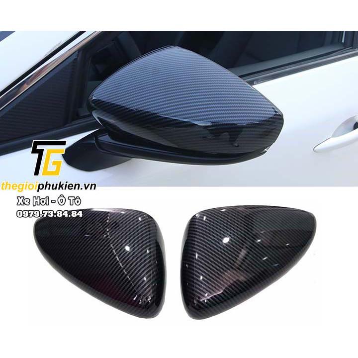 Bộ ốp gương chiếu hậu Mazda 3 2020 vân Carbon cap cấp