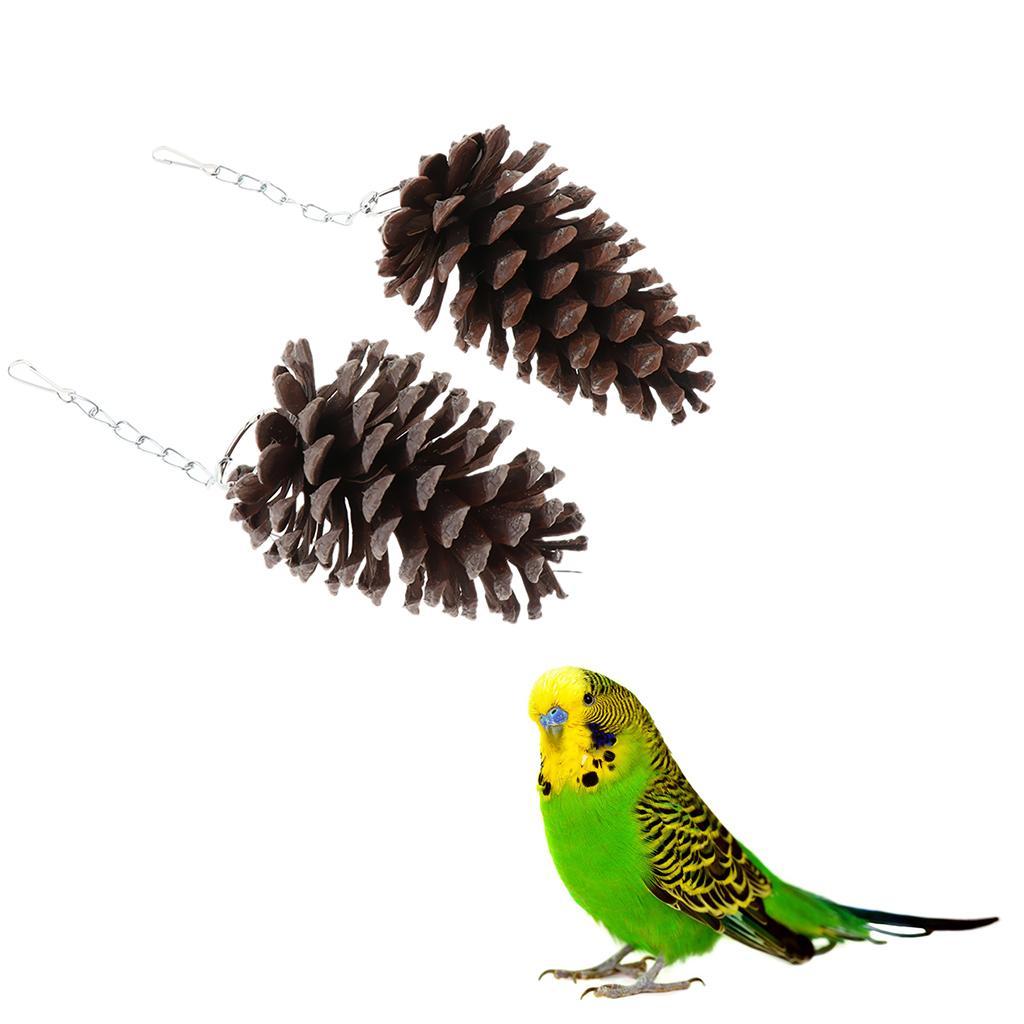 2x Parrot Cage Hanging Toys Parakeet Cockatiel Budgie