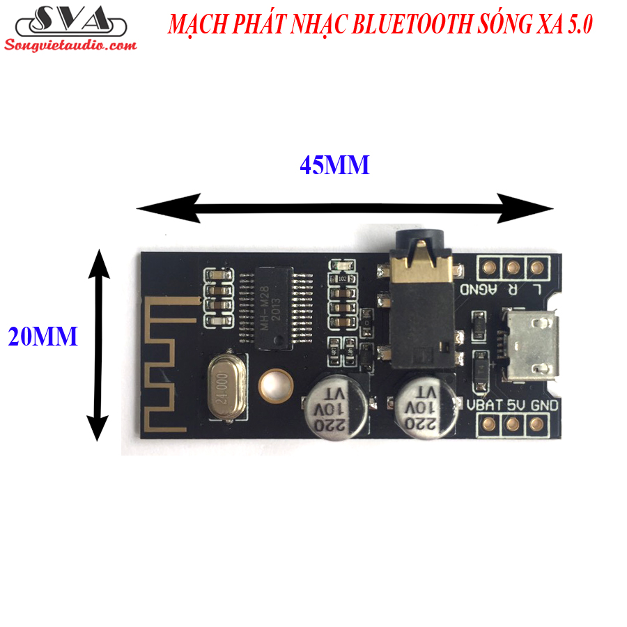 MẠCH PHÁT NHẠC BLUETOOTH 5.0 - M28