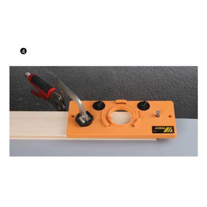 Bộ Cữ Khoan Bản Lề Bật Cao Cấp