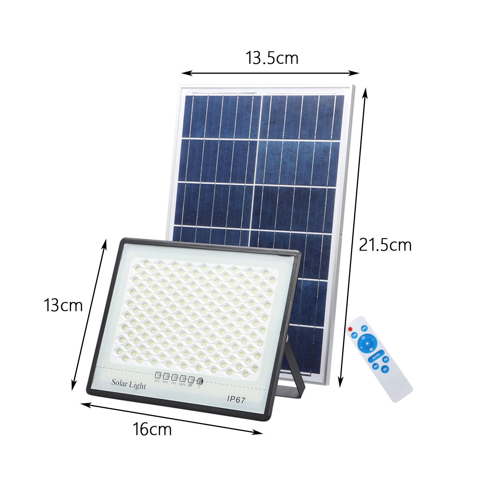 Solar Outdoor Flood Lights Solar Lights 100W for Patio Pathway Swimming Pool