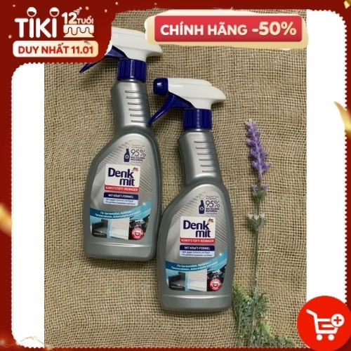  Dung Dịch Làm Sạch Đồ Nội Thất- Đồ Nhựa- DENKMIT, chai vòi xịt 500ml