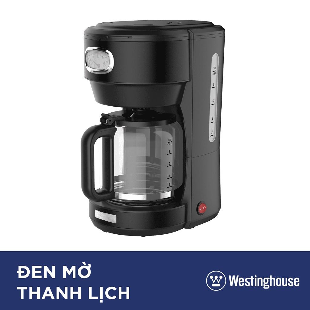 Máy Pha Cafe Westinghouse, Máy Pha Cà Phê, ?Dung Tích 1.25L, Công Suất 1000W, Nhập Mỹ, BH 12 Tháng - Trắng